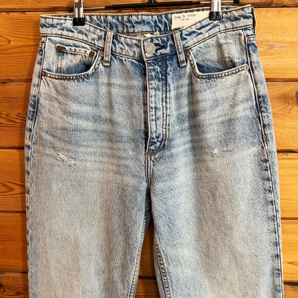 Rag and Bone Alex High Rise Straight Jeans Size 28 - Picture 4 of 9